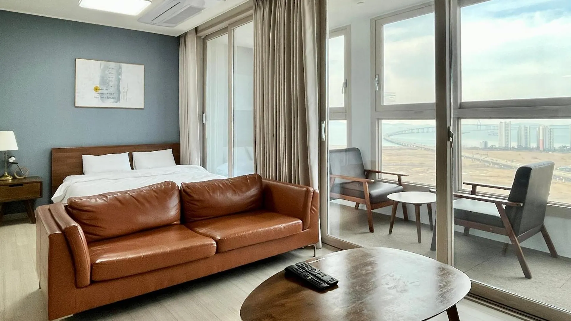 Lägenhetshotell Landmark Stay In Songdo Inchon