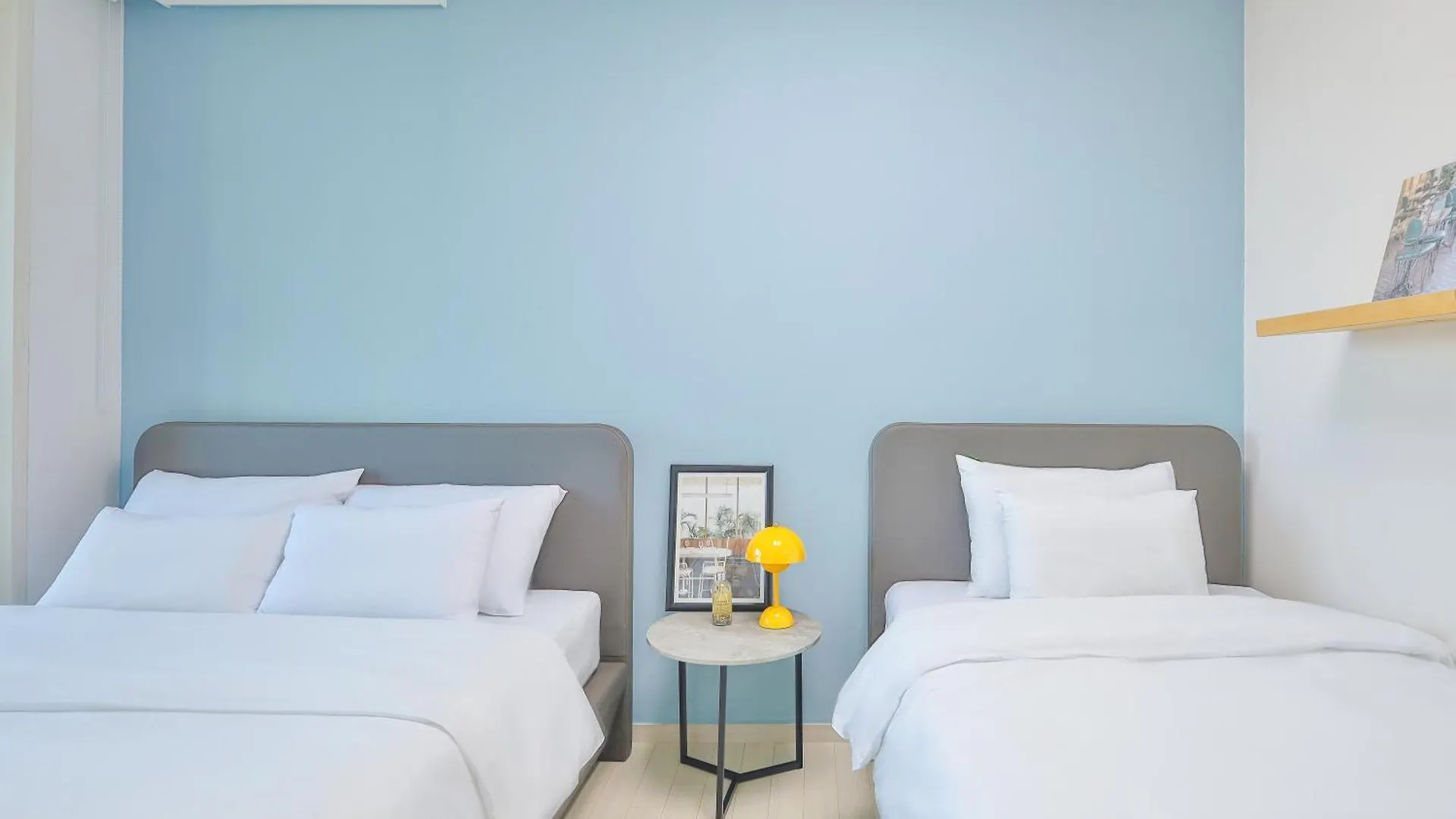 Lägenhetshotell Landmark Stay In Songdo Inchon
